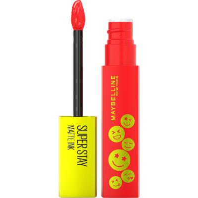 Maybelline Superstay Matte Ink Liquid Moodmakers Ruj de buze pentru femei 5 ml Nuanţă 445 Energizer