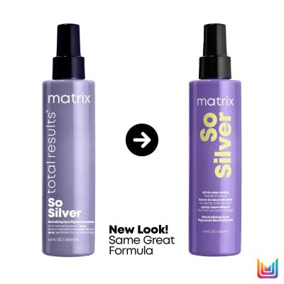 Matrix So Silver All-In-One Toning Leave-In Spray Fără clătire pentru femei 200 ml