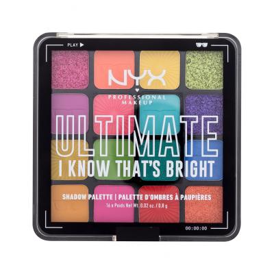 NYX Professional Makeup Ultimate I Know That´s Bright Fard de pleoape pentru femei 12,8 g
