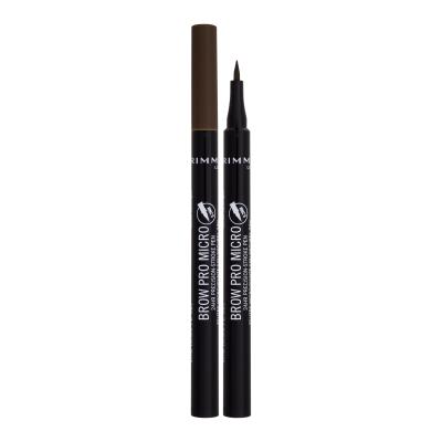 Rimmel London Brow Pro Micro 24HR Precision-Stroke Pen Creion pentru femei 1 ml Nuanţă 003 Soft Brown