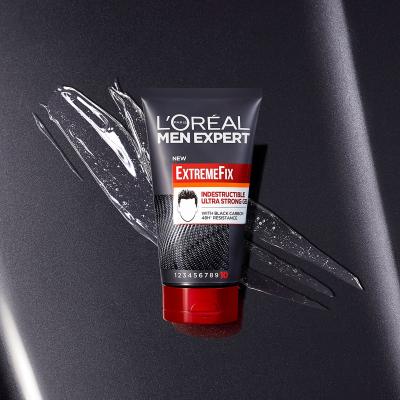 L&#039;Oréal Paris Men Expert ExtremeFix Indestructible Ultra Strong Gel Gel de păr pentru bărbați 150 ml