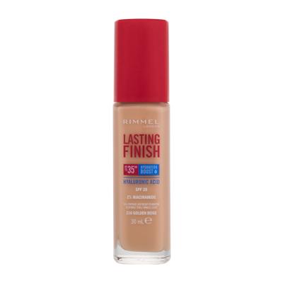 Rimmel London Lasting Finish 35H SPF20 Fond de ten pentru femei 30 ml Nuanţă 210 Golden Beige