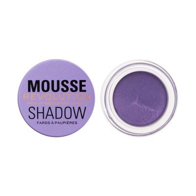 Makeup Revolution London Mousse Shadow Fard de pleoape pentru femei 4 g Nuanţă Lilac