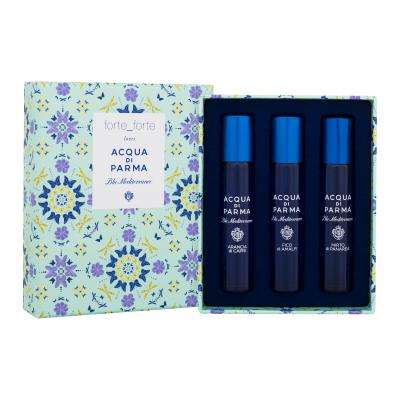 Acqua di Parma Blu Mediterraneo forte_forte Limited Edition Set cadou Apă de toaletă Mirto di Panarea 12 ml + apă de toaletă Arancia di Capri 12 ml + apă de toaletă Fico di Amalfi 12 ml