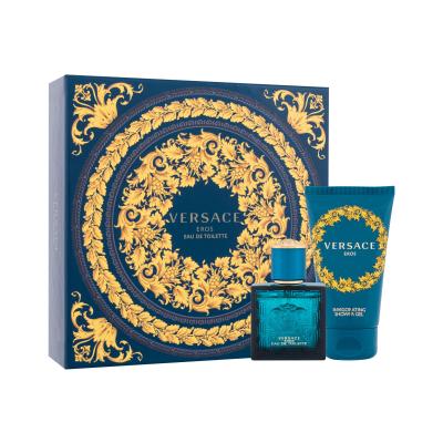 Versace Eros Set cadou Apă de toaletă 30 ml + gel de duș 50 ml Cutie cu defect