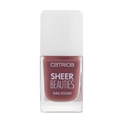 Catrice Sheer Beauties Nail Polish Lac de unghii pentru femei 10,5 ml Nuanţă 080 To Be ContiNUDEd