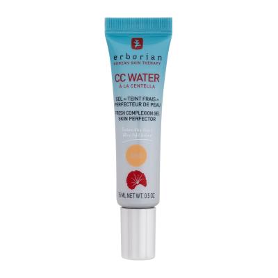 Erborian CC Water Fresh Complexion Gel Skin Perfector Cremă CC pentru femei 15 ml Nuanţă Doré