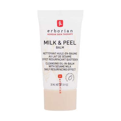 Erborian Milk & Peel Balm Cremă demachiantă pentru femei 30 ml
