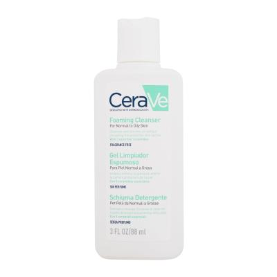 CeraVe Facial Cleansers Foaming Cleanser Gel demachiant pentru femei 88 ml
