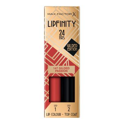Max Factor Lipfinity 24HRS Lip Colour Ruj de buze pentru femei 4,2 g Nuanţă 147 Gilded Passion