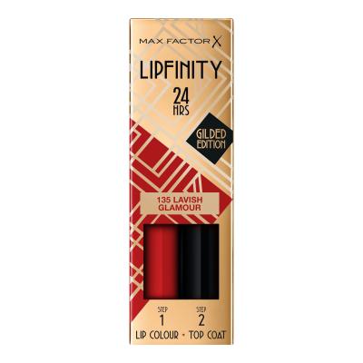 Max Factor Lipfinity 24HRS Lip Colour Ruj de buze pentru femei 4,2 g Nuanţă 135 Levish Glamour