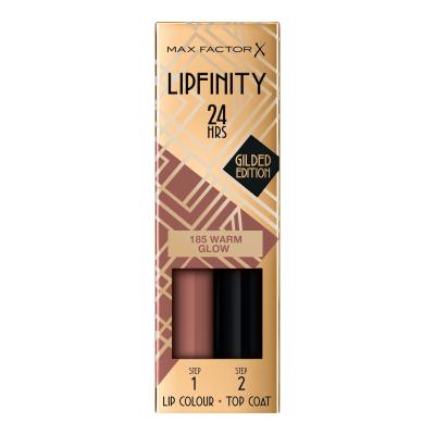 Max Factor Lipfinity 24HRS Lip Colour Ruj de buze pentru femei 4,2 g Nuanţă 185 Warm Glow