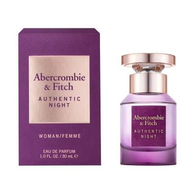 Abercrombie &amp; Fitch Authentic Night Apă de parfum pentru femei 30 ml