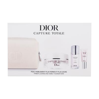 Dior Capture Totale C.E.L.L. Energy Set cadou Crema de zi Capture Totale C.E.L.L. Energy Firming & Wrinkle-Correcting Cream 50 ml + ser pentru ochi Capture Totale C.E.L.L. Energy Super Potent Eye Serum 5 ml + ser pentru fata Capture Totale Le Sérum 10 ml + geanta cosmetica
