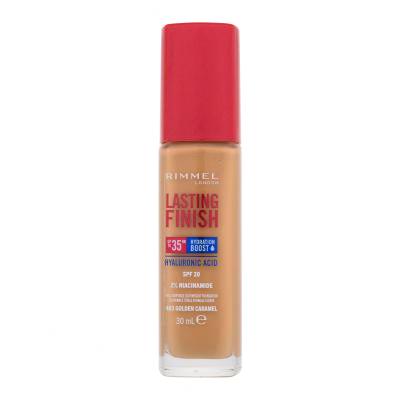 Rimmel London Lasting Finish 35H SPF20 Fond de ten pentru femei 30 ml Nuanţă 403 Golden Caramel