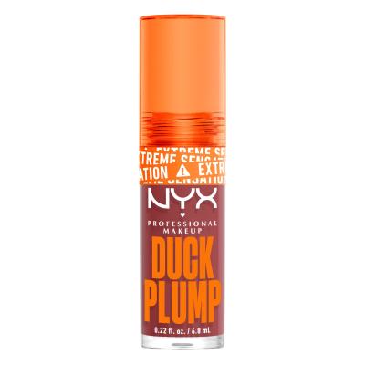 NYX Professional Makeup Duck Plump Luciu de buze pentru femei 6,8 ml Nuanţă 08 Mauve Out Of My Way