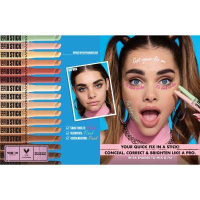 NYX Professional Makeup Pro Fix Stick Correcting Concealer Anticearcăn pentru femei 1,6 g Nuanţă 03 Alabaster