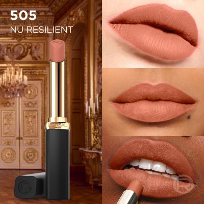 L&#039;Oréal Paris Color Riche Intense Volume Matte Nudes of Worth Ruj de buze pentru femei 1,8 g Nuanţă 505 Le Nude Resilie