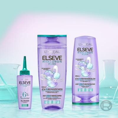 L&#039;Oréal Paris Elseve Hyaluron Pure Oil Erasing Scalp Serum Tratament de păr pentru femei 102 ml