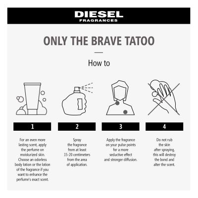 Diesel Only The Brave Tattoo Apă de toaletă pentru bărbați 50 ml