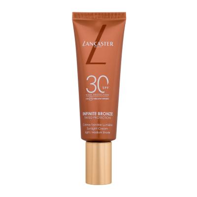 Lancaster Infinite Bronze Tinted Protection SPF30 Fond de ten pentru femei 50 ml Nuanţă 1 Light/Medium