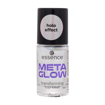Essence Meta Glow Transforming Top Coat Lac de unghii pentru femei 8 ml
