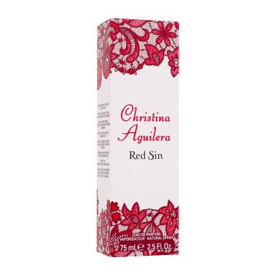 Christina Aguilera Red Sin Apă de parfum pentru femei 75 ml