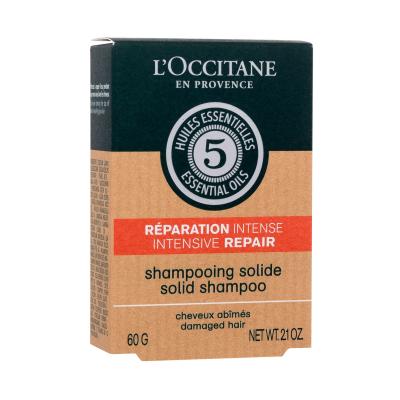 L&#039;Occitane Aromachology Intensive Repair Solid Shampoo Șampon pentru femei 60 g