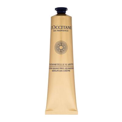 L'Occitane Immortelle Karite Serum-In-Cream Cremă de mâini pentru femei 75 ml