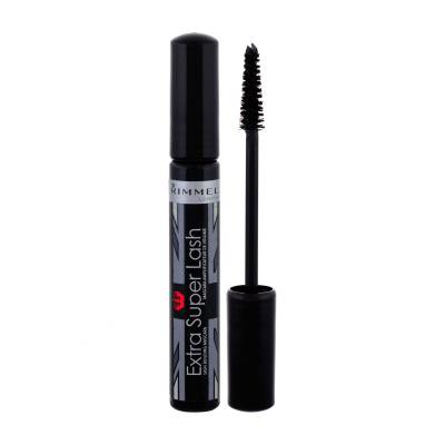 Rimmel London Extra Super Lash Mascara pentru femei 8 ml Nuanţă 101 Black