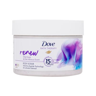 Dove Bath Therapy Renew Body Scrub Exfoliant de corp pentru femei 295 ml