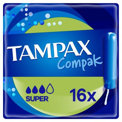 Tampax Compak Super Tampon pentru femei Set