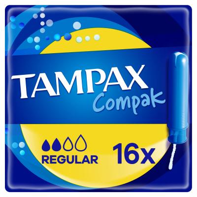 Tampax Compak Regular Tampon pentru femei Set