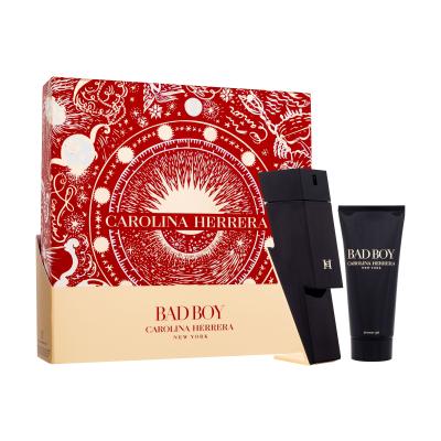 Carolina Herrera Bad Boy SET4 Set cadou Apă de toaletă 100 ml + gel de duș 100 ml