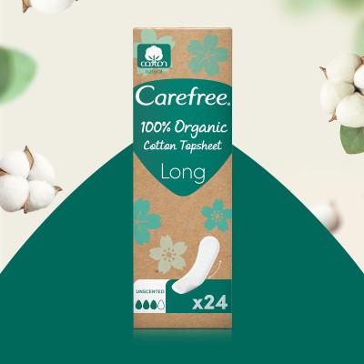 Carefree Organic Cotton Long Absorbant slip pentru femei Set