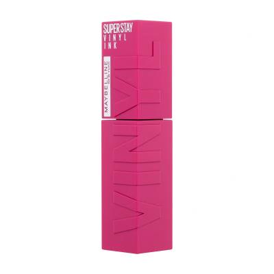 Maybelline Super Stay Vinyl Ink Liquid Ruj de buze pentru femei 4,2 ml Nuanţă 150 Striking