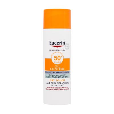 Eucerin Sun Oil Control Dry Touch Face Sun Gel-Cream SPF50+ Pentru ten 50 ml
