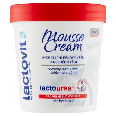 Lactovit LactoUrea Regenerating Mousse Cream Cremă de corp pentru femei 250 ml
