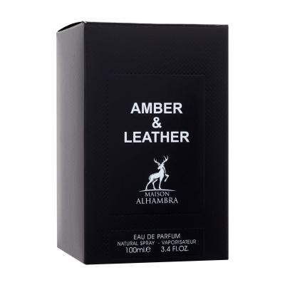 Maison Alhambra Amber &amp; Leather Apă de parfum pentru bărbați 100 ml