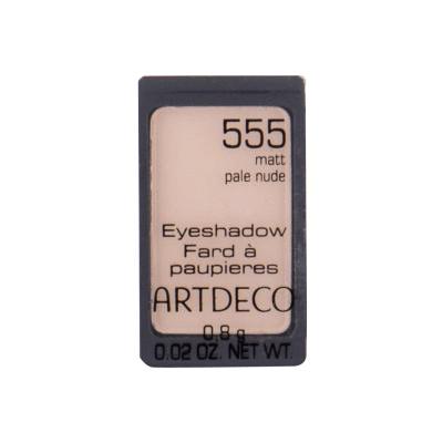 Artdeco Matt Fard de pleoape pentru femei 0,8 g Nuanţă 555 Matt Pale Nude