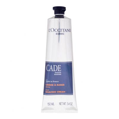 L'Occitane Cade Rich Shaving Cream Cremă de ras pentru bărbați 150 ml