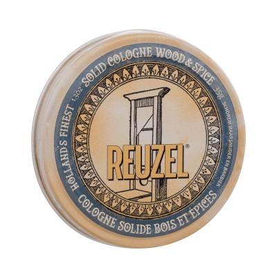 Reuzel Solid Cologne Wood & Spice Parfum solid pentru bărbați 35 g