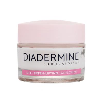 Diadermine Lift+ Tiefen-Lifting Anti-Age Day Cream Cremă de zi pentru femei 50 ml Cutie cu defect