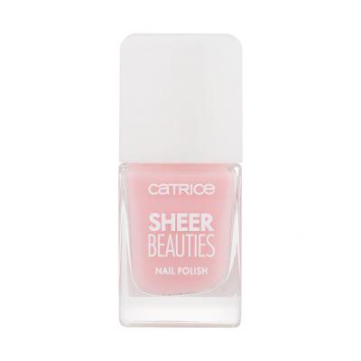Catrice Sheer Beauties Nail Polish Lac de unghii pentru femei 10,5 ml Nuanţă 090 Bubblegum Bliss