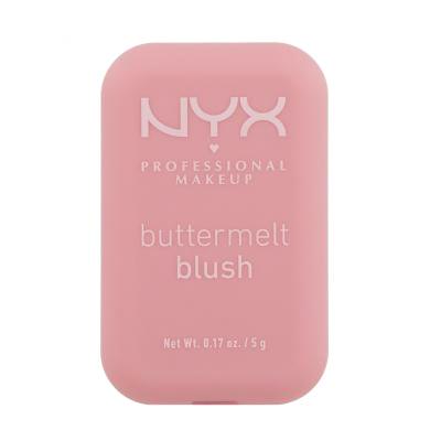 NYX Professional Makeup Buttermelt Blush Fard de obraz pentru femei 5 g Nuanţă 02 Butta Together