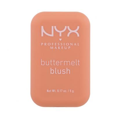 NYX Professional Makeup Buttermelt Blush Fard de obraz pentru femei 5 g Nuanţă 03 Sooner The Butta