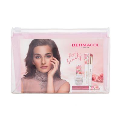 Dermacol Imperial Rose Set cadou Ruj mat Imperial Rose 1,6 g 04 + lac de unghii Imperial Rose 11 ml 1 + ulei de buze Imperial Rose 7,5 ml 2 + trusă