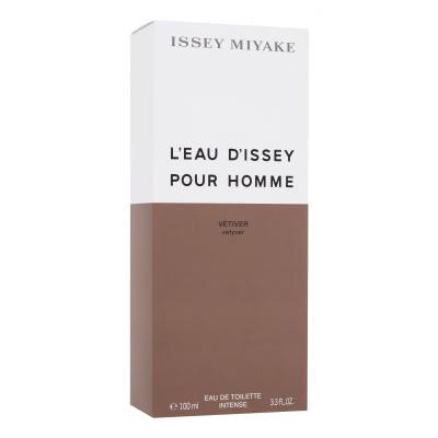 Issey Miyake L&#039;Eau D&#039;Issey Pour Homme Vetiver Apă de toaletă pentru bărbați 100 ml Cutie cu defect