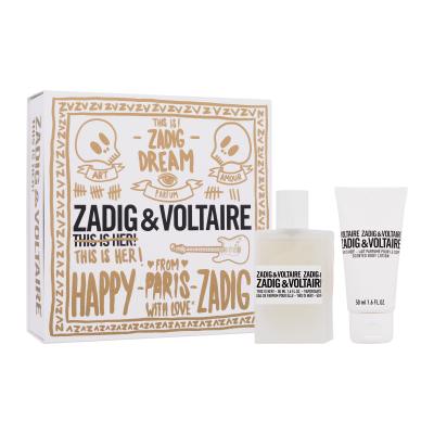 Zadig & Voltaire This is Her! Set cadou Apă de parfum 50 ml + loțiune de corp 50 ml