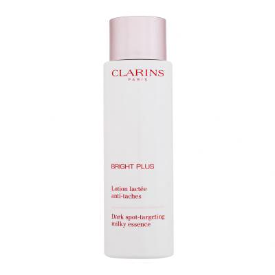 Clarins Bright Plus Dark Spot-Targeting Milky Essence Esență facială pentru femei 200 ml